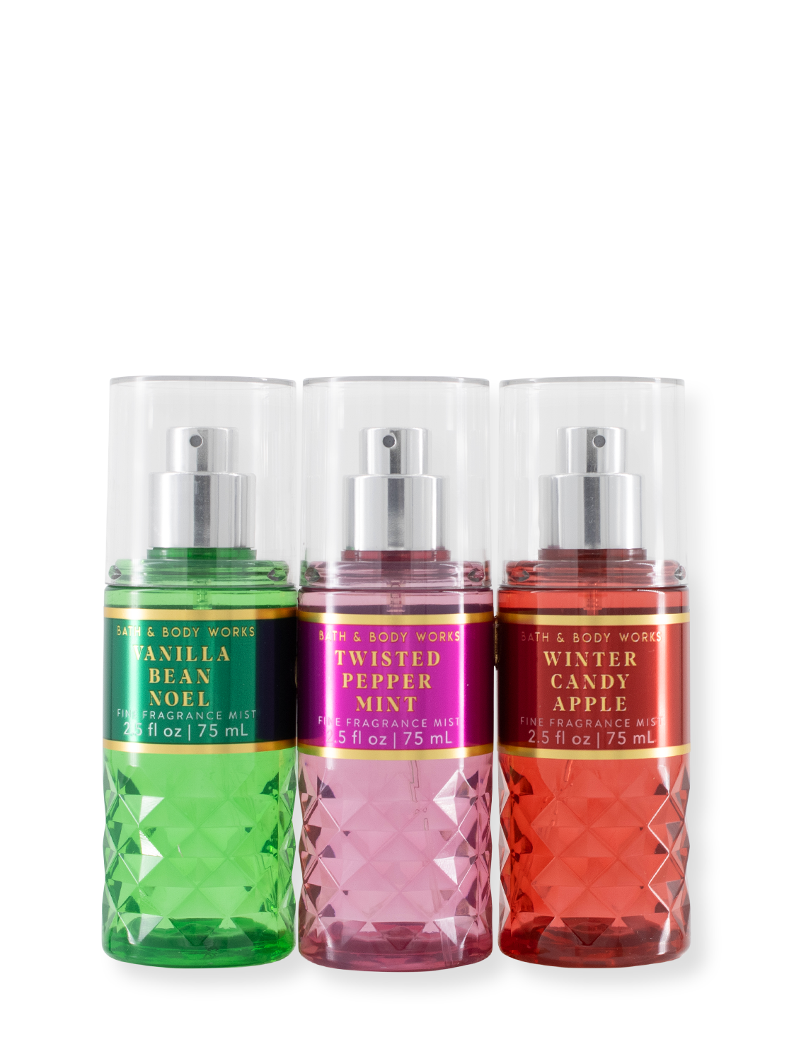 Giftset - 3 Set reismaat Body Spray - Wintereditie - 225 ml