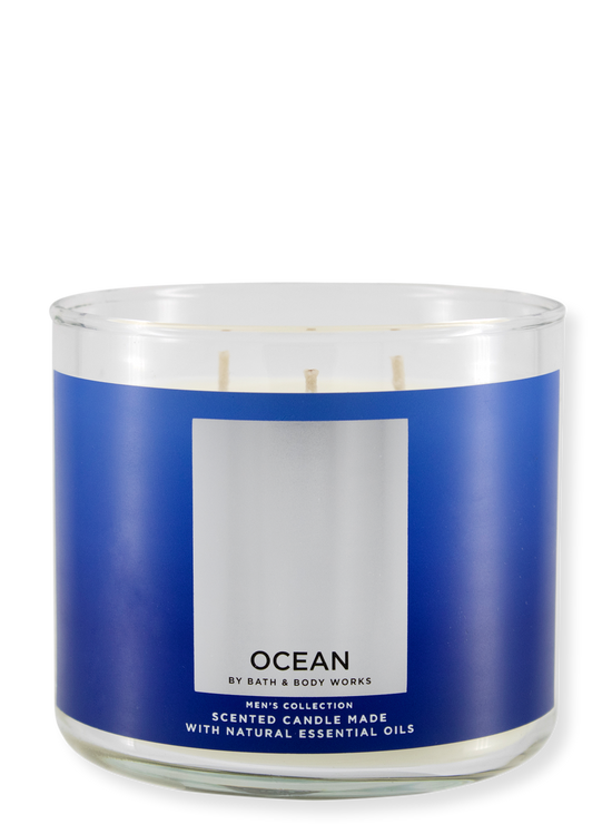 3-Docht Kerze - Ocean 411G